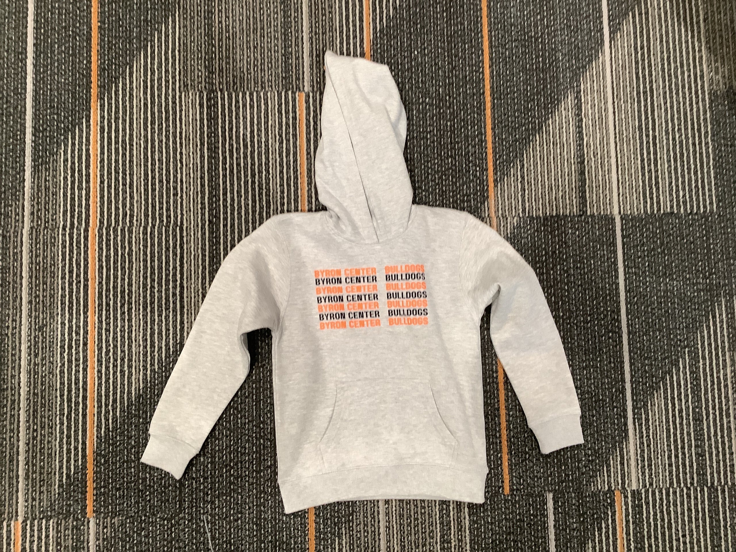 2024 Youth Grey BC Sweatshirt Byron Center Spirit Store
